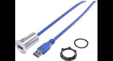 TRU COMPONENTS USB-21-BK USB A inbouwbus 3.0 Bus, inbouw Inhoud: 1 stuk(s)