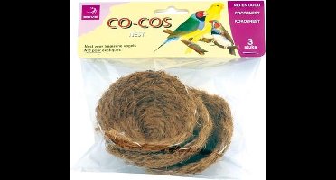 Esve kokos nestje - 3 st - 9cm kokosnest. Zakje 3 stuks