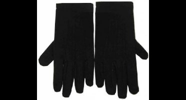 Handschoenen zwart katoen luxe maat XXL