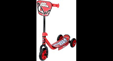 No Fear Kinderstep 3 Wielen - voor Jongens en Meisjes - Vanaf 3 Jaar - Max. 20 KG - Rood