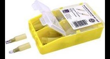 TRU COMPONENTS TC-6646708 Assortiment kabelschoenen 4 mm² - 6 mm² Geel 60 stuk(s)