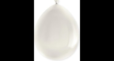 Balloons - Pearl white metallic