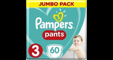 Pampers Baby Dry Pants Maat 3 - 60 Luierbroekjes