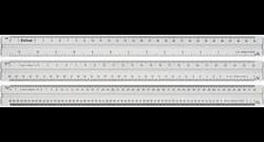 Donau Elektronik ML60 Duimstoklineaal Aluminium