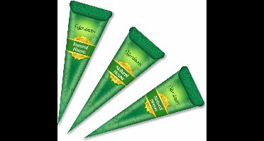 Vardaan - 3 Stuks Henna Tattoo - Tijdelijke Tattoo - Festival Tattoos - Mehndi - Nep Tattoo Huid Tijdelijke Tattoo Volwassenen - Zomerfeest Tattoos - Festival Tattoo - Nep Tattoo - Henna Tattoo Inkt Pasta 3 Cones - Natuurlijke Kruiden - Henna Pasta -