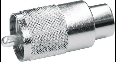 Telegärtner 100024336 100024336 UHF-connector Stekker, recht 50 Ω 1 stuk(s)