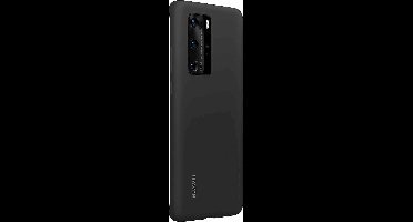 Huawei Silicon Protective Case voor de Huawei P40 Pro - Zwart