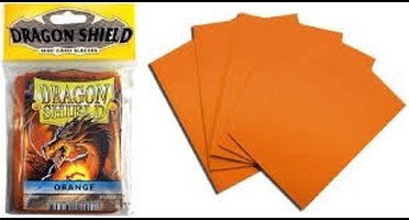Dragon Shield Card Sleeves: Japanese/Mini Orange (59x86mm) - 50 stuks