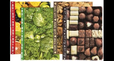 Creotime Decoupagepapier Etenswaren 25 X 35 Cm 8 Vellen