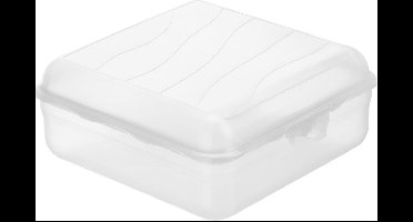 Rotho lunchbox FUN 2,35 l (20 x 20 x 8 cm) transparant 2350 ml