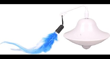 Flamingo - Elektronisch Kattenspeelgoed Scully - Wit - 9.7 x 9.7 x 9.7 cm