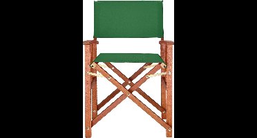 Casaria Tuinstoel Cannes - FSC®-Gecertificeerd Eucalyptushout – Groen