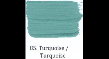 Matte muurverf 1 ltr 85- Turquoise