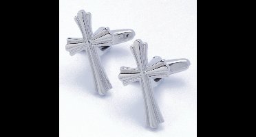 Manchetknopen - Religieus Kruis met Details