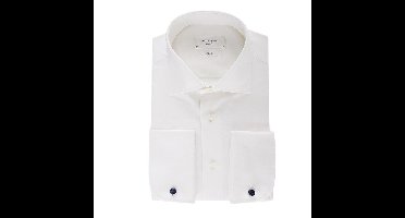 Profuomo Shirt Cutaway Dubbel Manchet Off White - Maat 38 - Heren - Overhemden Trouw