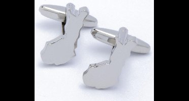 Manchetknopen - Finland Kaart Outline