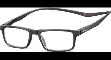 Montana Eyewear MR59 Leesbril met magneetsluiting +3.50 - zwart