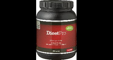 Dieet Pro - Eiwitshake - Voedingssupplementen - Aardbei Stevia - 400 gr