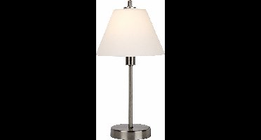 Lucide TOUCH - Tafellamp - Ø 22 cm - 1xE14 - Mat chroom