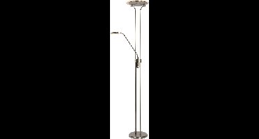 Lucide CHAMPION-LED - Leeslamp - Ø 30 cm - LED Dimbaar - 3000K - Mat chroom