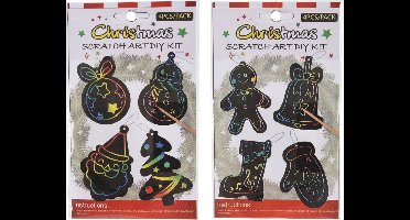 Kraskunst Kersthangers, 4st.