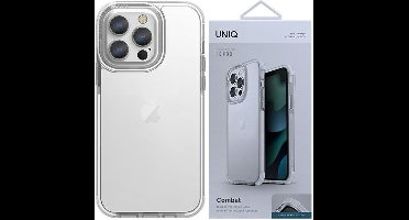 UNIQ - Combat - iPhone - 13 - Pro - Max - 6.7 - hoesje - wit/wit