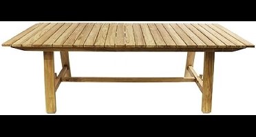 Van der Leeden Teak Tuintafel Thijs - 240X90x78 cm
