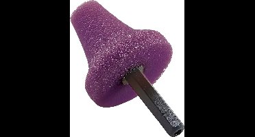 FLEX - PK-V 35 HEX - Polishing Cone for FLEX PXE80 - Purple - Medium