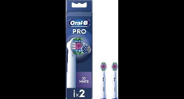 Oral-B 3D White Pro Opzetborstels - 2 stuks