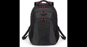 DICOTA D32119-RPET rugzak Casual rugzak Zwart, Rood Polyester, Gerecycleerd polyethyleentereftalaat (rPET)