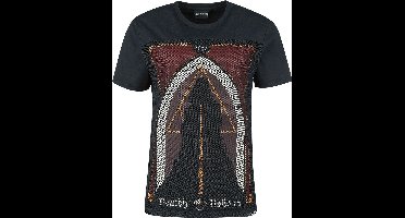 Harry Potter Deathly Hallows Dames T-shirt - zwart - S