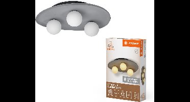 LEDVANCE Decor Concrete Nest Plafondlamp 3XG9 Grijs