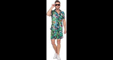 Festival Outfit Hawaii Tropical Heren - Maat L
