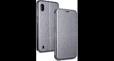 Beline Book Magnetisch Samsung A10 hoesje staal/staal