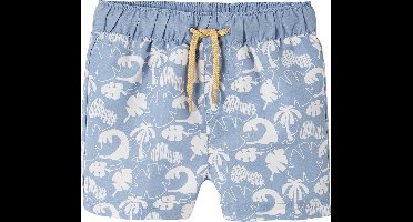 Vertbaudet Bedrukte zwemshort voor babyjongens