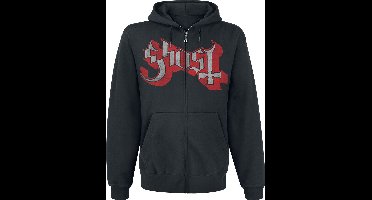 Ghost Ring Photo Heren Vest met capuchon - zwart - S