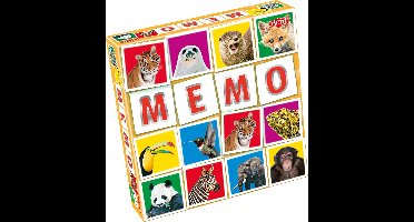 Tactic Memory - Kaartspel - Memo - Wildlife