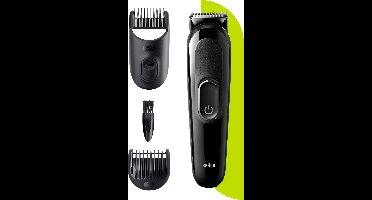 Braun Multigroomer 3 SK2300, 3-in-1 Baardtrimmer Voor Mannen, Haartrimmer, Voor Gezicht, Haar