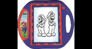 Super Mario Tekenprojector met pennen en stempels