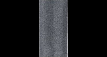 vidaXL - Droogloopmat - 100x200 - cm - grijs