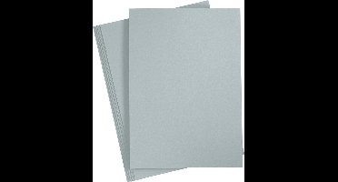 Creotime Karton 21 X 29,7 Cm 10 Stuks 220 G Grijs