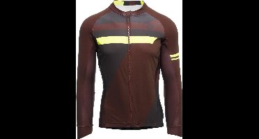 AGU Inception Fietsshirt Lange Mouwen Essential Heren - Rood - S