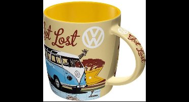 Nostalgic Art koffiemok VW Bulli Let's Get Lost
