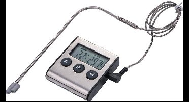 Benson Digitale Keukenthermometer - Vleesthermometer - Incl. timer, warmte alarm en batterij