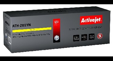 Toner Activejet ATH-201YN (replacement HP 201A CF402A; Supreme; 1 400 pages; Yellow)