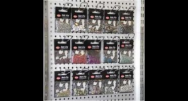 Glitter En Pailletter - Home deco - Kunststof - Multicolor - Creotime - x Stuks