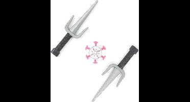 Vegaoo - Ninja set met dolken en ster voor kinderen