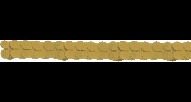 Amscan Slinger Garland 365 Cm Goud
