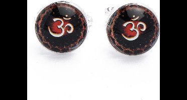 Manchetknopen - Yoga Teken Om Ohm Aum
