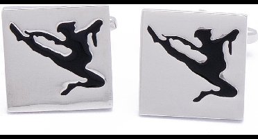 Manchetknopen - Kung Fu Vliegende Trap